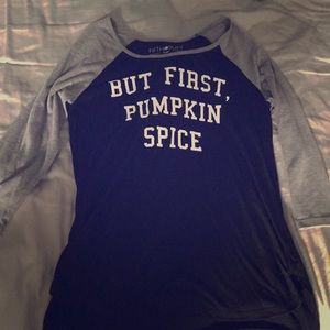 ☕️cute fall thing sleeve shirt